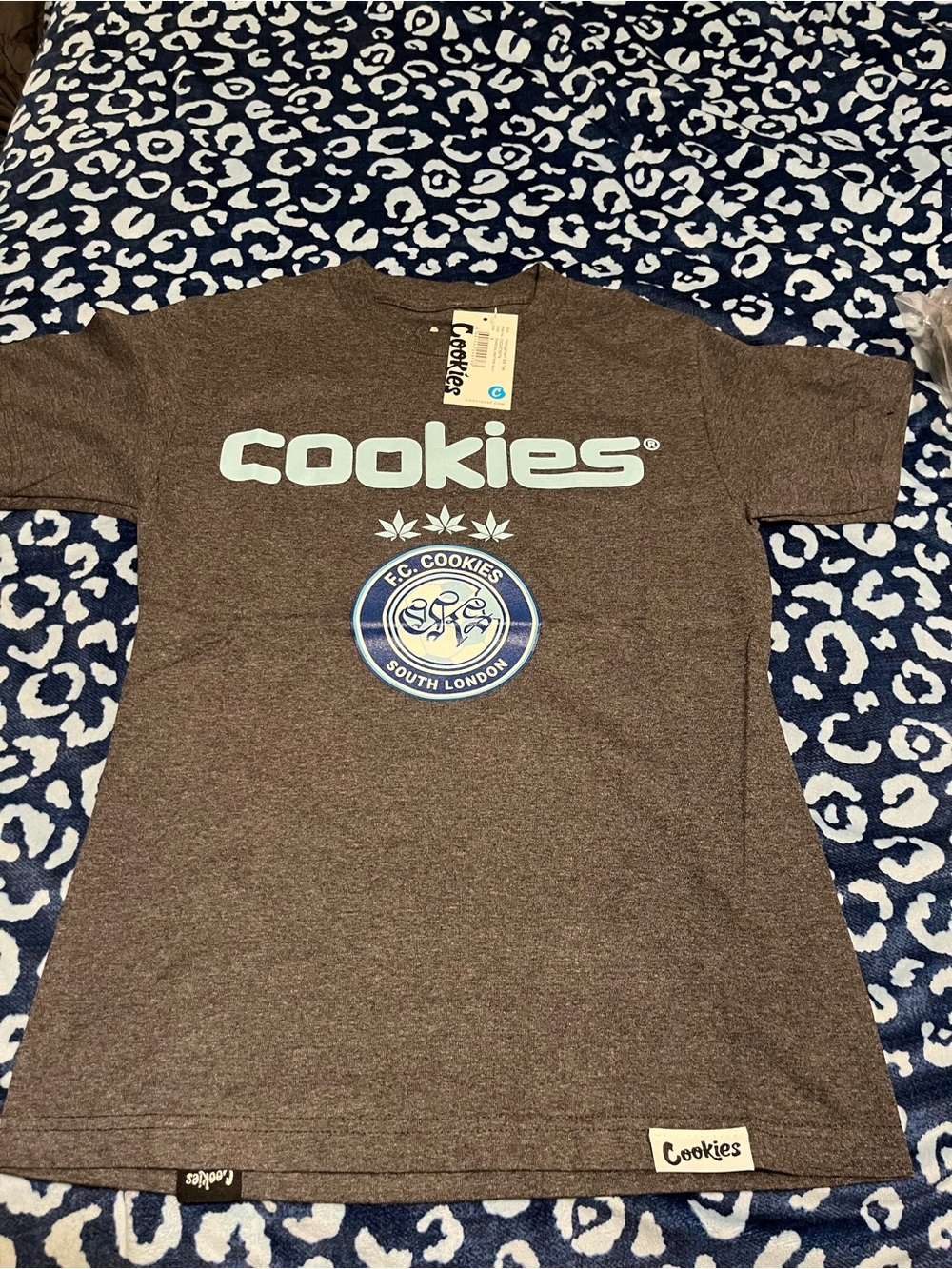Men grey Logo Graphic Tee